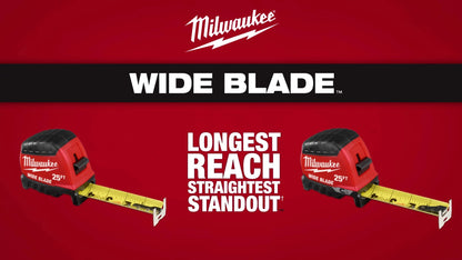 25ft Wide Blade Tape Measure