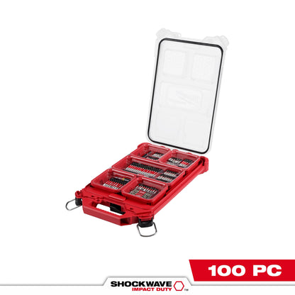 100PC SHOCKWAVE™ Impact Duty Driver Bit PACKOUT™ Set