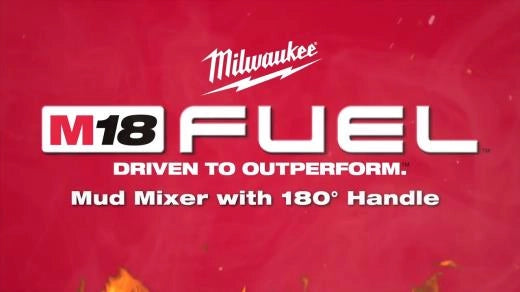 M18 FUEL™ Mud Mixer with 180° Handle