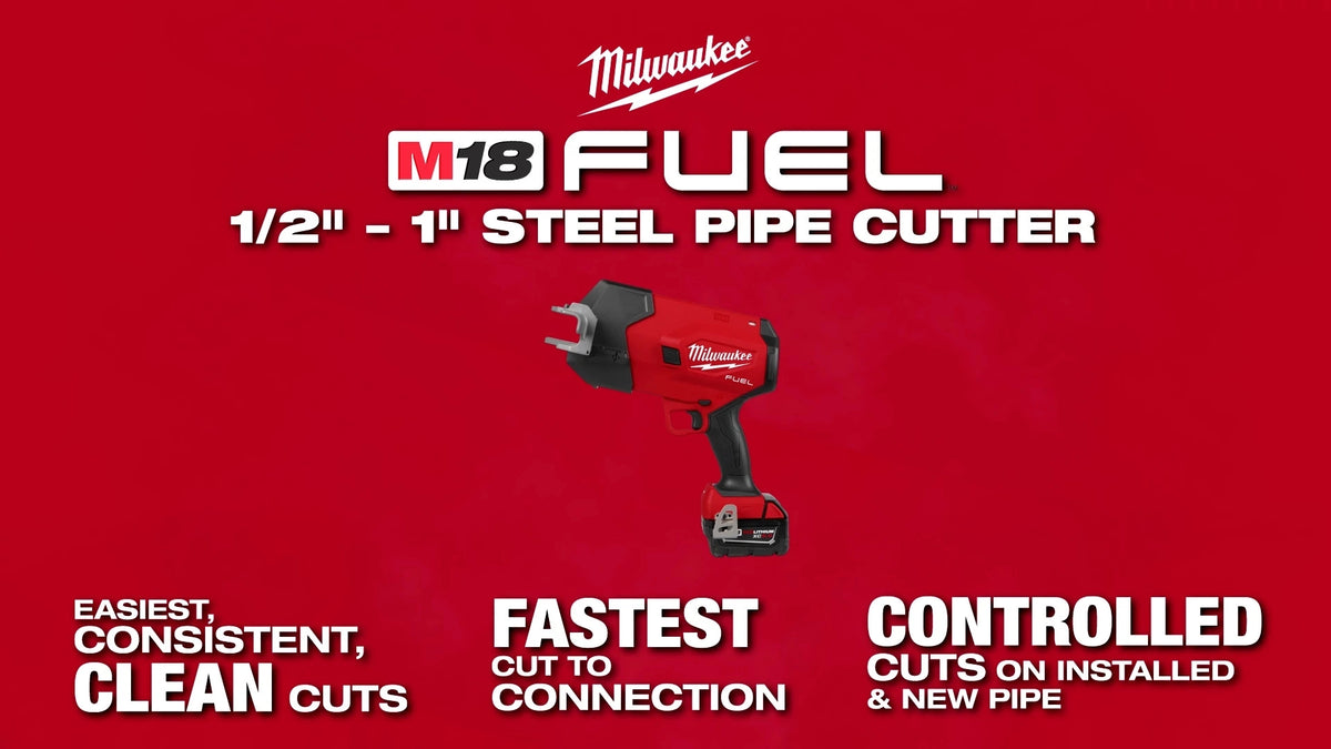 M18 FUEL™ ½”-1” Steel Pipe Cutter