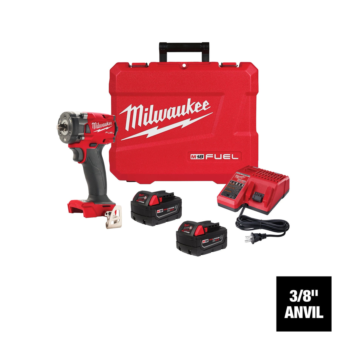 M18 FUEL™ 3/8 " Compact Impact Wrench w/ Friction Ring Kit