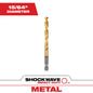 15/64" SHOCKWAVE Impact Duty™ RED HELIX™ Titanium Drill Bit