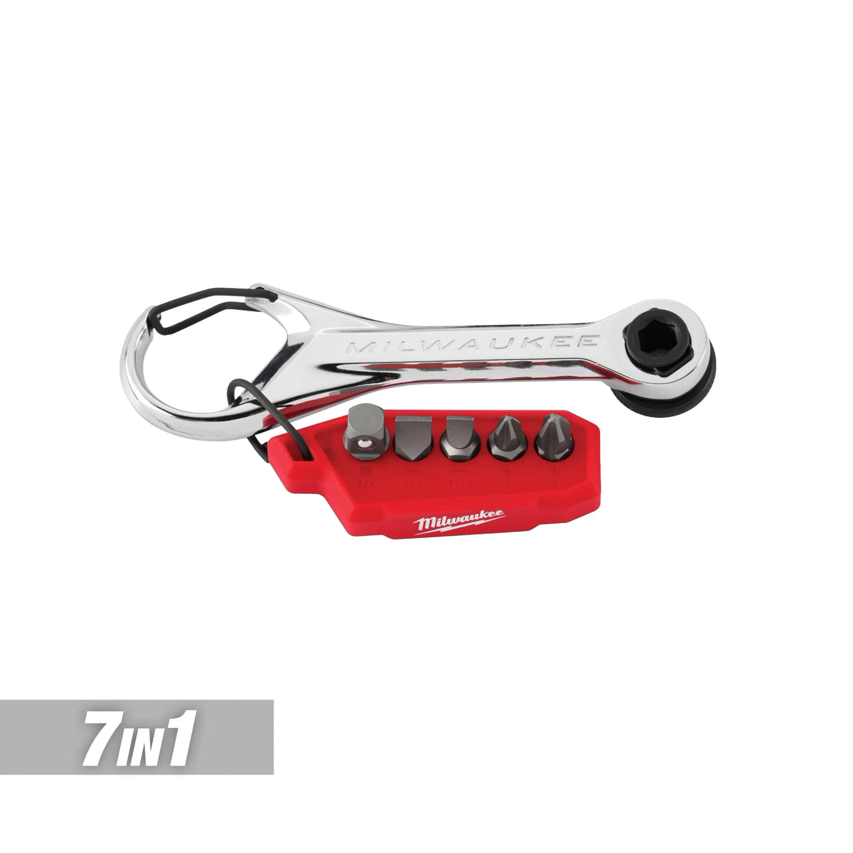 7-in-1 Multi-Bit Mini Ratchet