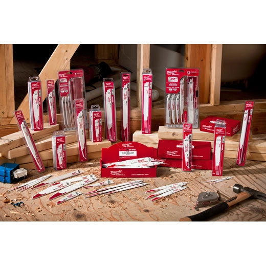 6" 5 TPI AX™ SAWZALL® Blade for Wood with Nails (5 PK)