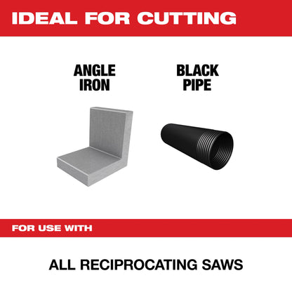 9" 14 TPI TORCH™ SAWZALL® Blade for Medium Metal (5 PK)