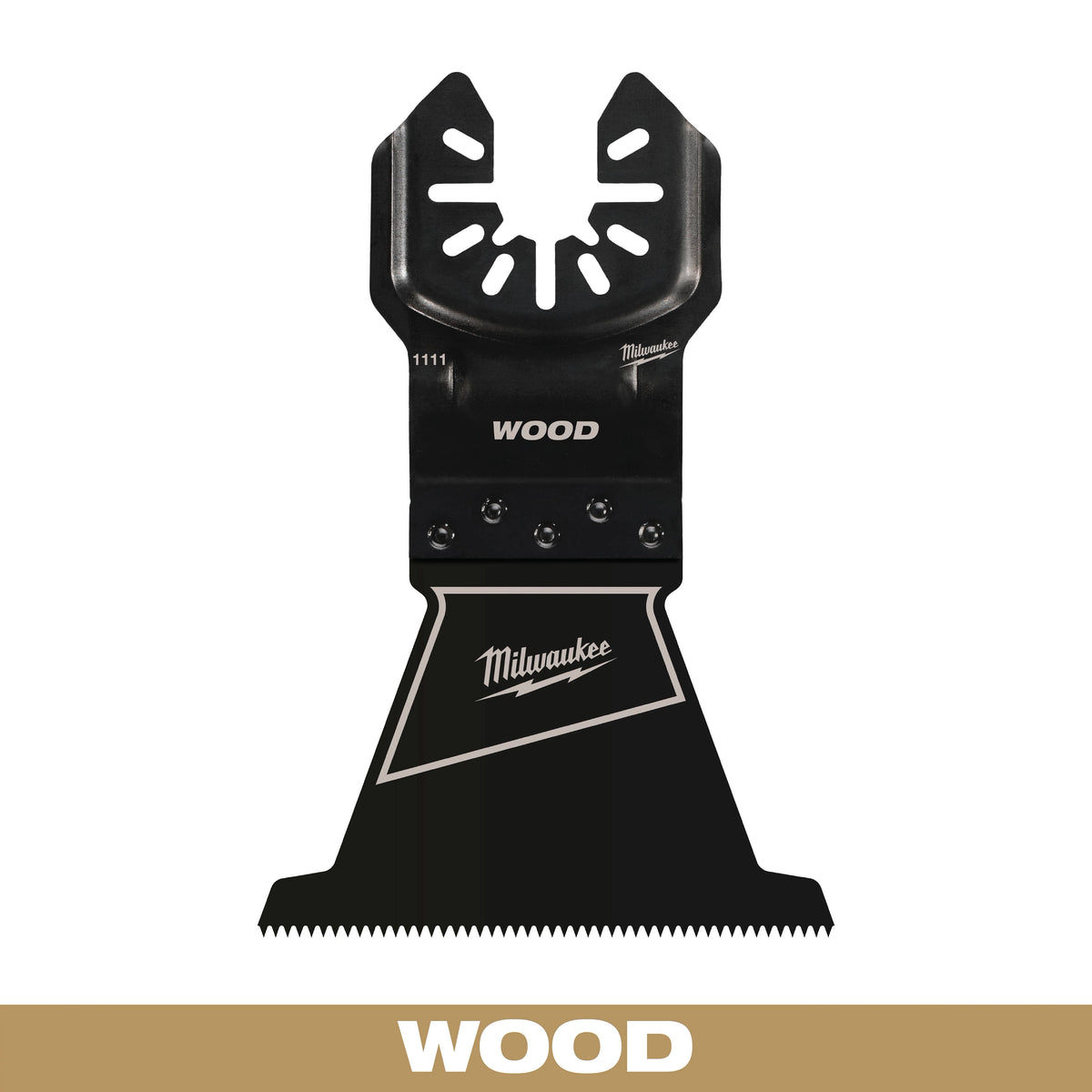 2-1/2” High Carbon Steel Wood Universal Fit Oscillating Multi-Tool Blade (1 PK)