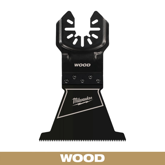 2-1/2” High Carbon Steel Wood Universal Fit Oscillating Multi-Tool Blade (1 PK)