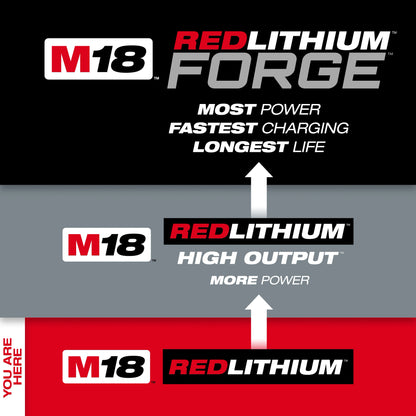 M18™ REDLITHIUM™ XC5.0 Extended Capacity Battery Two Pack