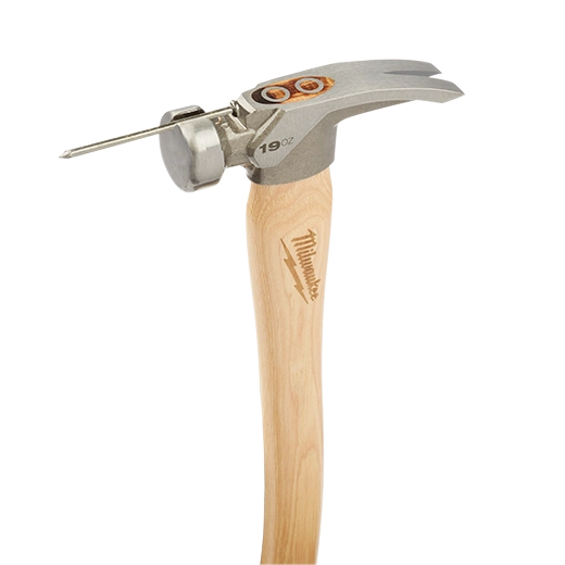 19oz Smooth Face Hickory Handle Framing Hammer