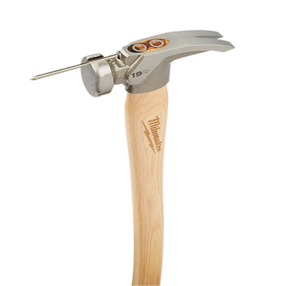 19oz Smooth Face Hickory Handle Framing Hammer