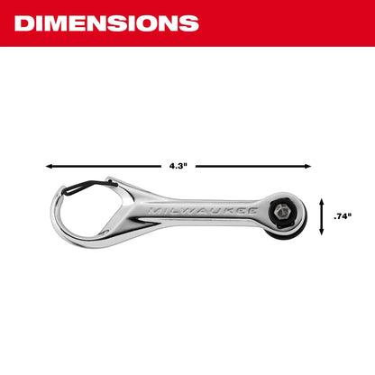7-in-1 Multi-Bit Mini Ratchet