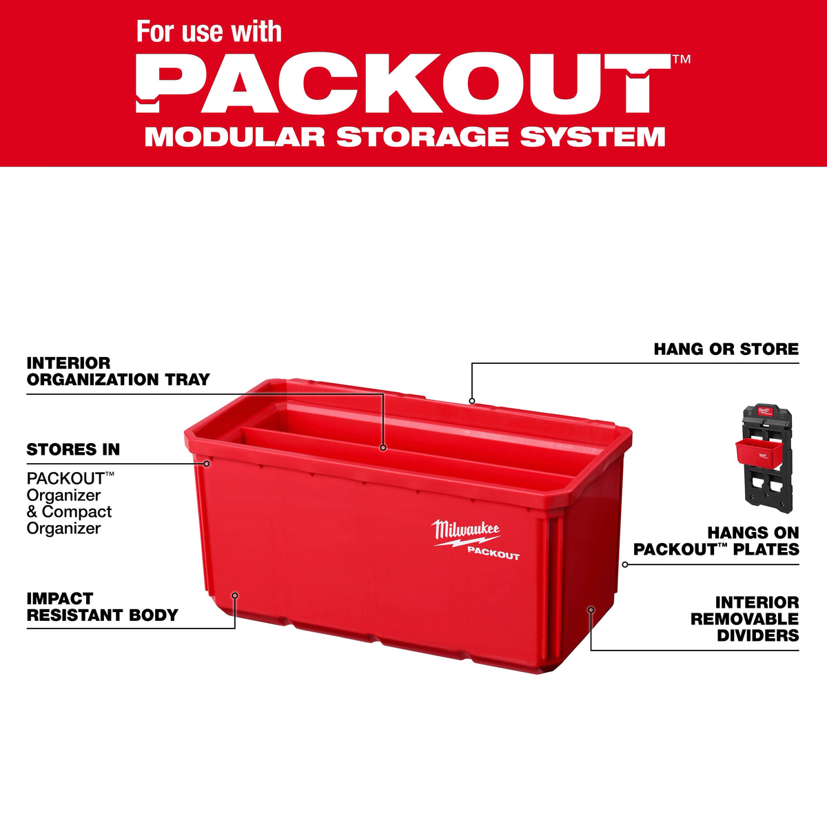 2pk Large Bin Set for PACKOUT™