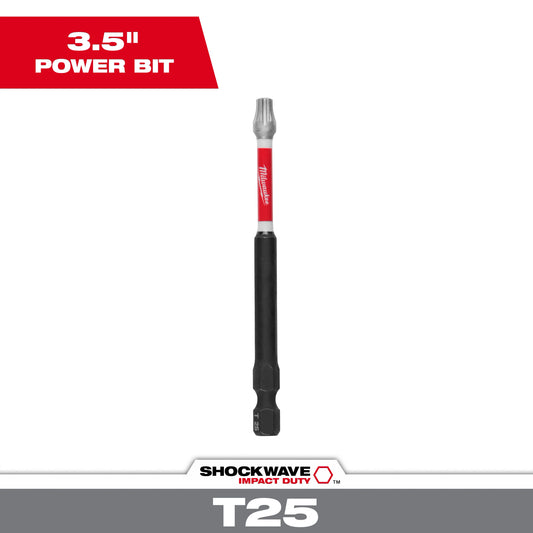 SHOCKWAVE™ Impact Duty  3-1/2" TORX® T25 Power Bit