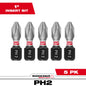 SHOCKWAVE™ Impact Duty 1"  Phillips #2 Insert Bits (5 PK)