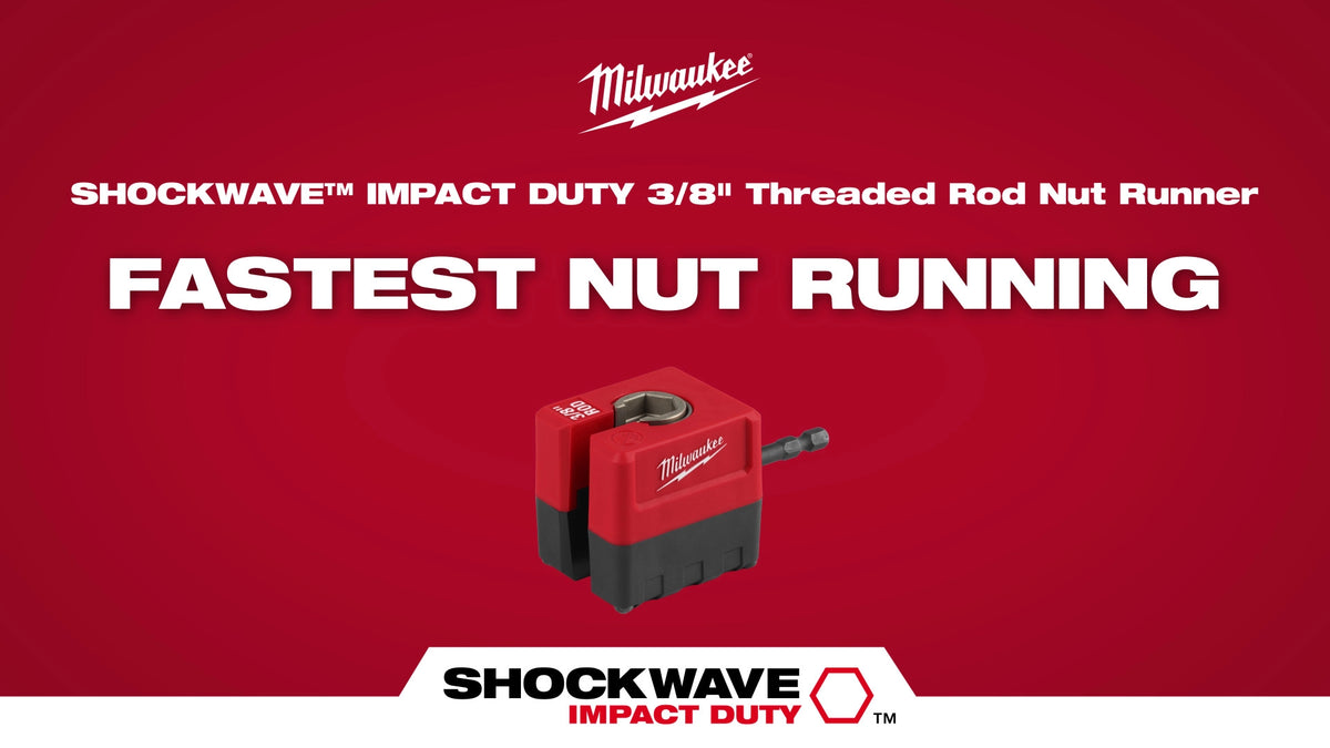 SHOCKWAVE™ Impact Duty 3/8" Threaded Rod Nut Runner
