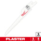 5" 6 TPI SAWZALL® Blade for Plaster (5 PK)