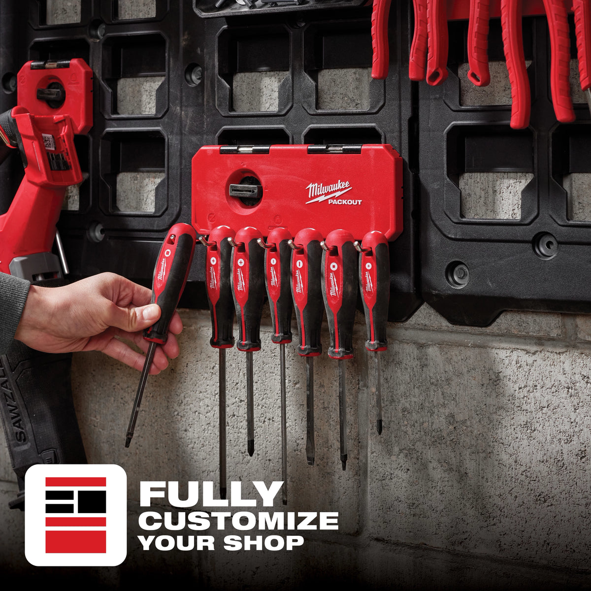 PACKOUT™ 7-Hook Rack