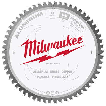 8" Aluminum Cutting Circular Saw Blade