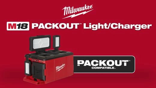 M18™ Flood Light/Charger w/ PACKOUT™ Compatibility