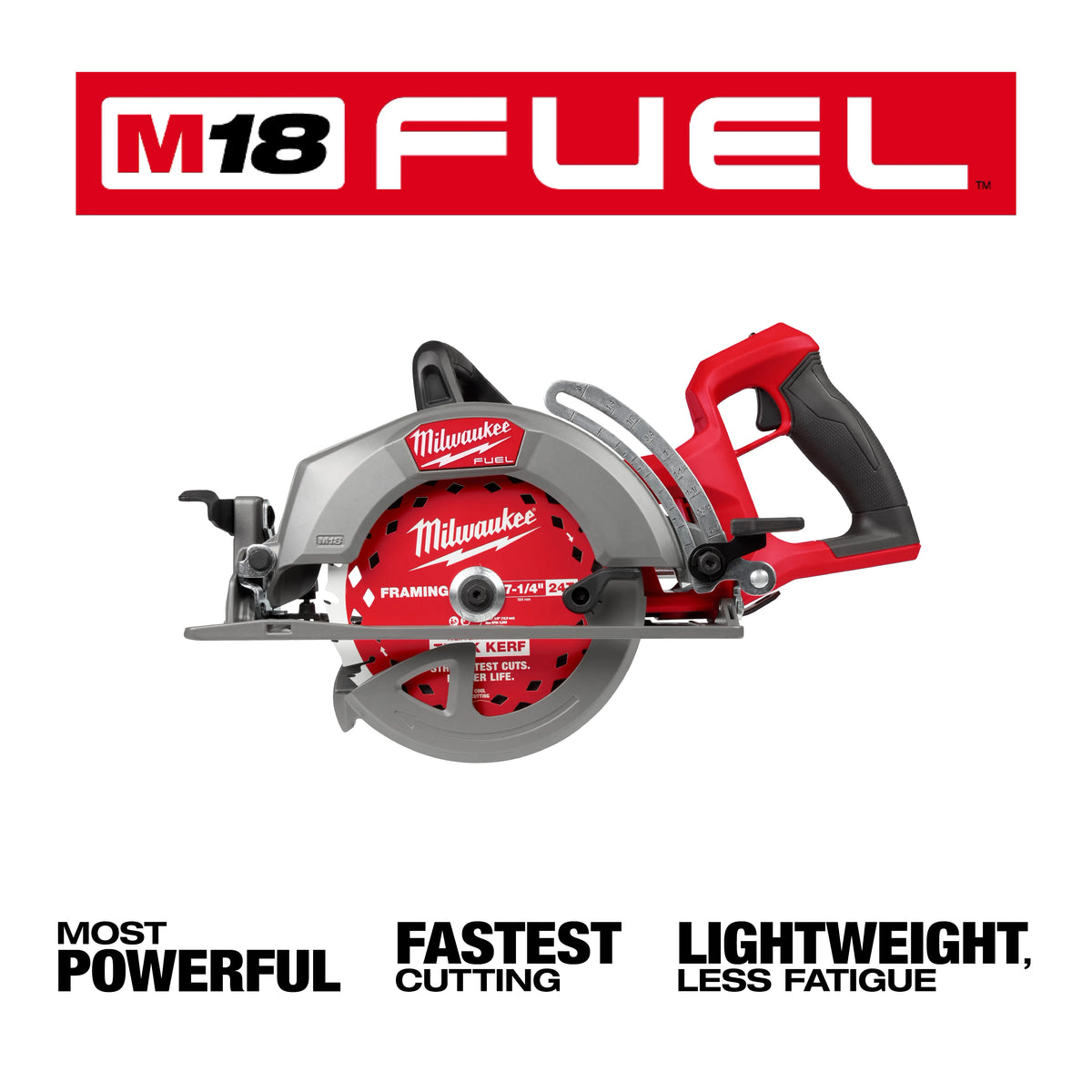 M18 FUEL™ 7-1/4" Rear Handle Circular Saw