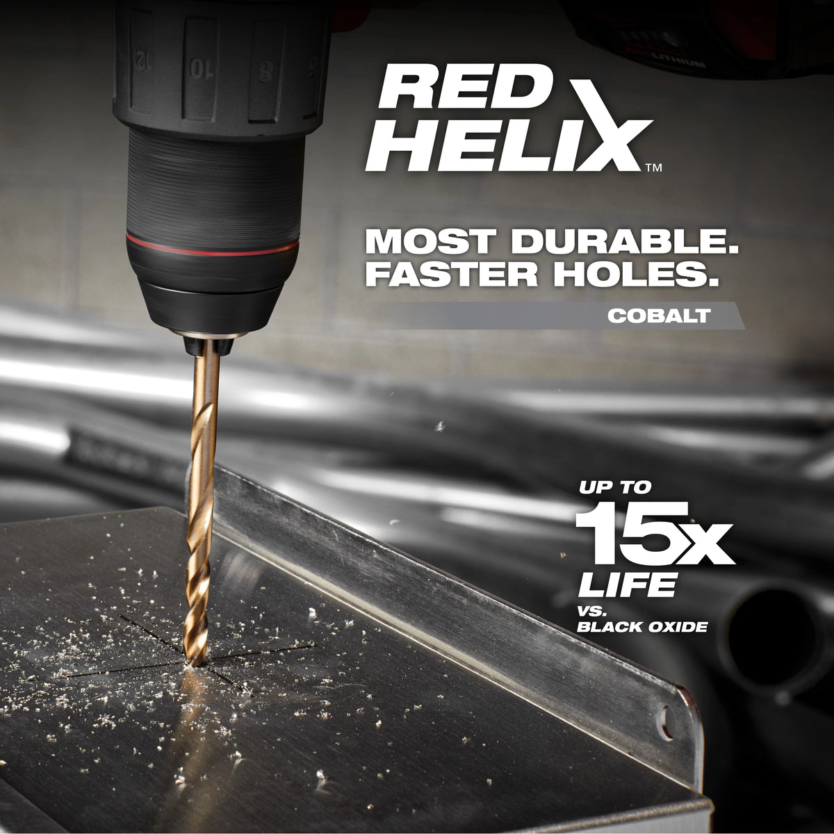 RED HELIX™ Cobalt Drill Bit Set – 23PC
