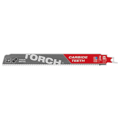 9" 8 TPI TORCH™ with Carbide Teeth SAWZALL® Blade (1 PK)