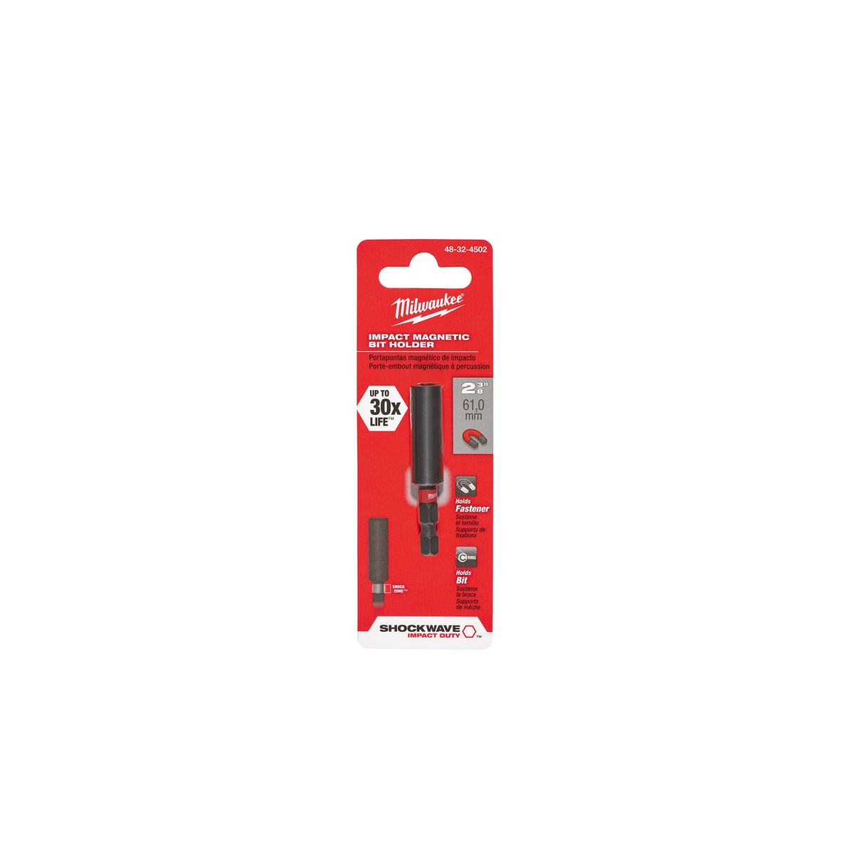 SHOCKWAVE™ Impact Duty 1/4” x 1-7/8” Magnetic Nut Driver (3 PK)