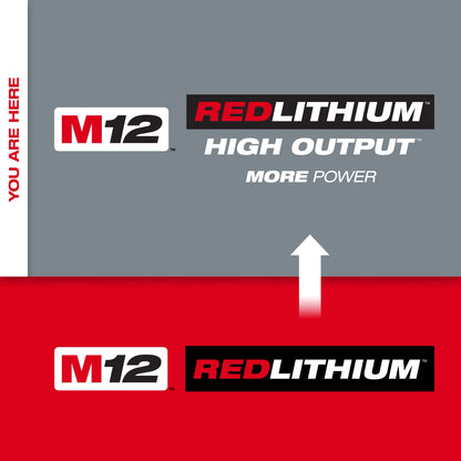 M12™ REDLITHIUM™ HIGH OUTPUT™ XC5.0 Battery Pack
